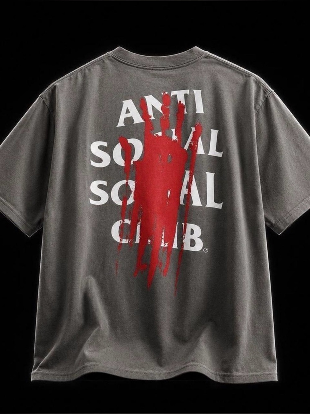 Anti Social Social Club ‘Halloween’ Bloody Hand Tee - Size XL - NWT